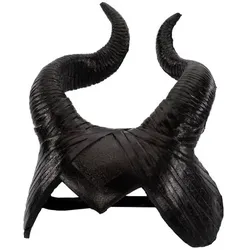 Kopfschmuck "Hörner", schwarz