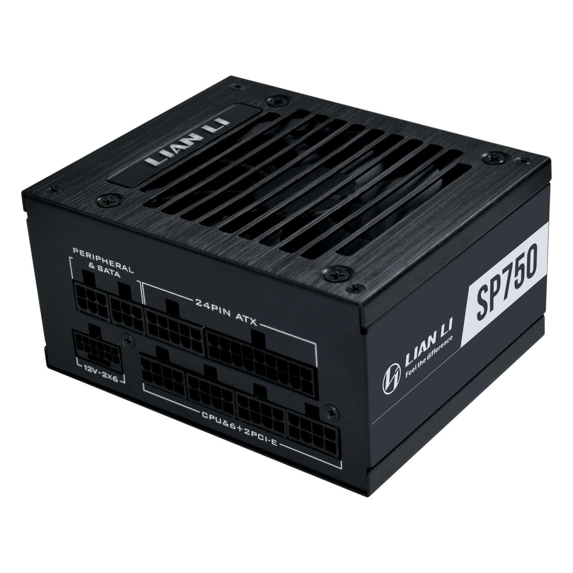 Lian-Li SP750 V2 Gold Netzteil, modular, ATX 3.1 - 750 Watt, schwarz (750 W) (G9P.SP0750G.B000.EU)