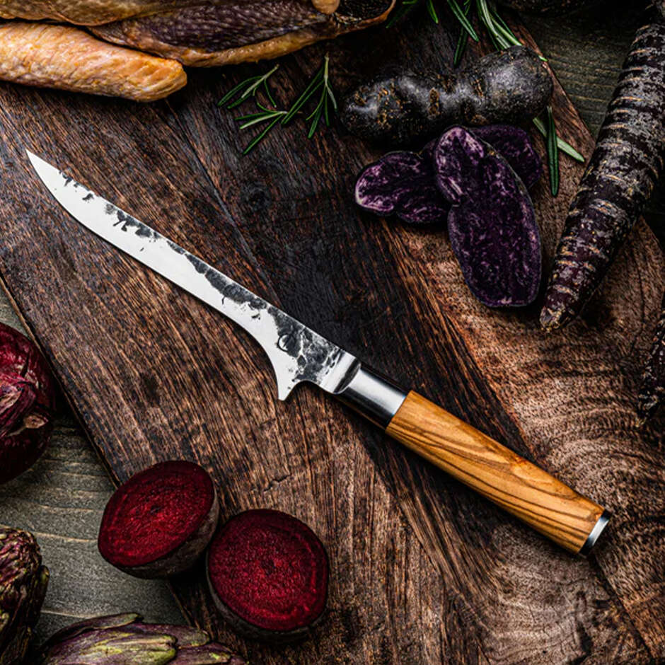Couteau Désosseur Forged - Olive 15 cm