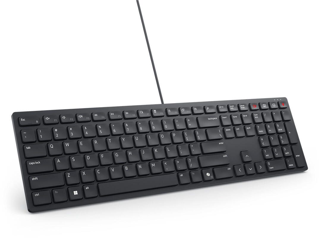 Dell KB525C kabelgebundene Tastatur, Schwarz KB525C-GE-EMEA