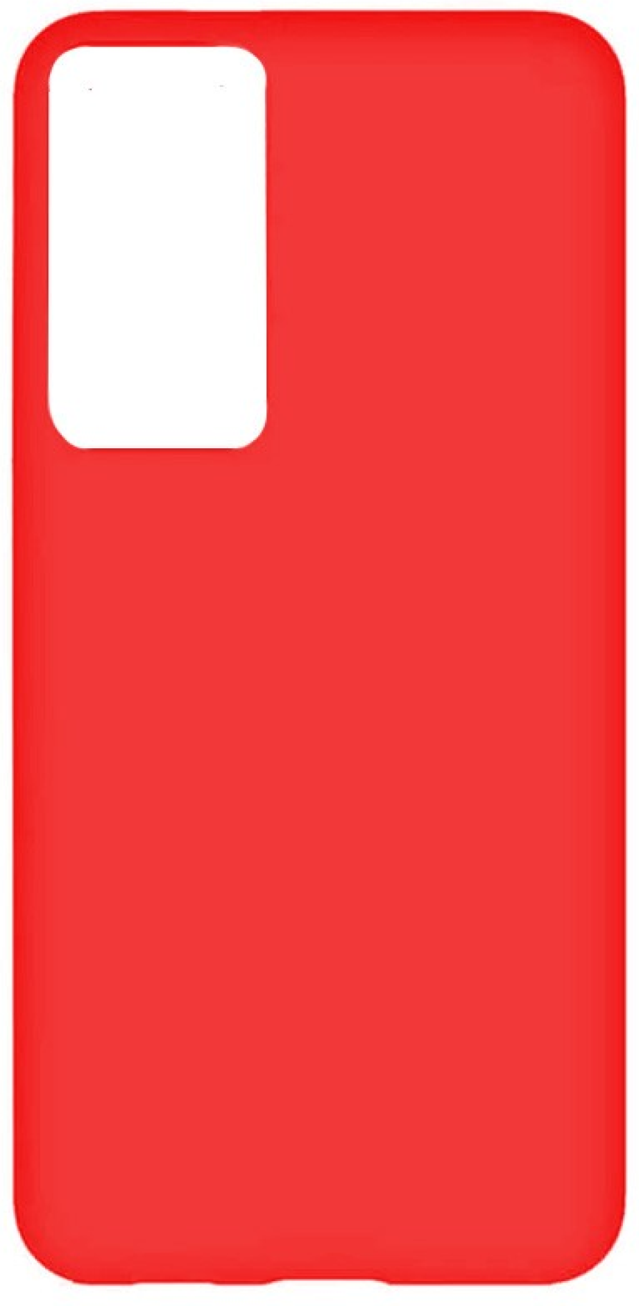 iS Capa de Silicone para Samsung A50 - Vermelho
