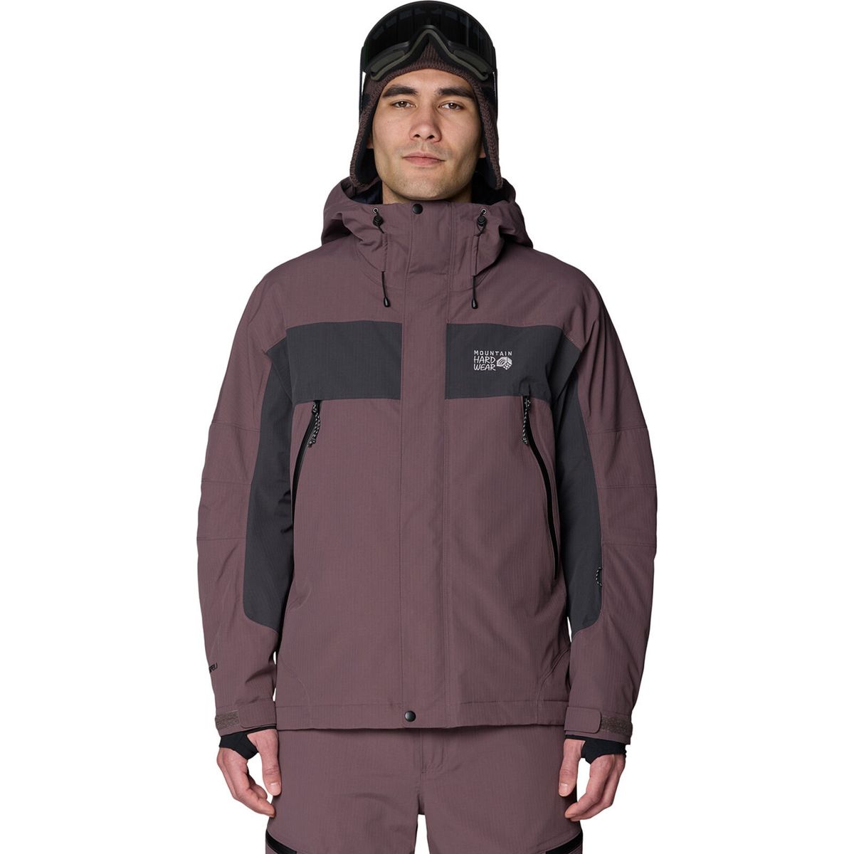 Mountain Hardwear M Warp Factor Insulated Jacket purple sage, shark (574) S 216625-574-S