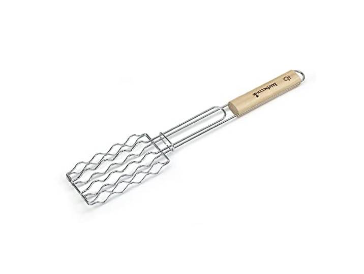 Barbecook worstenklem bbq rooster uit chroom, barbecue gereedschap