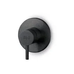 JEE-O Slimline Unterputz-Brausearmatur inklusive Einbaukörper, schwarz strukturiert, 800-2103 800-2103