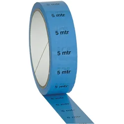 Showgear Marker / Indicator Tape ""5 m"" Markierung - blau