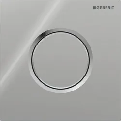 Geberit HyTouch Abdeckplatte Sigma01 für Urinal-Steuerung pneumatisch hochglanz-verchromt 242811211
