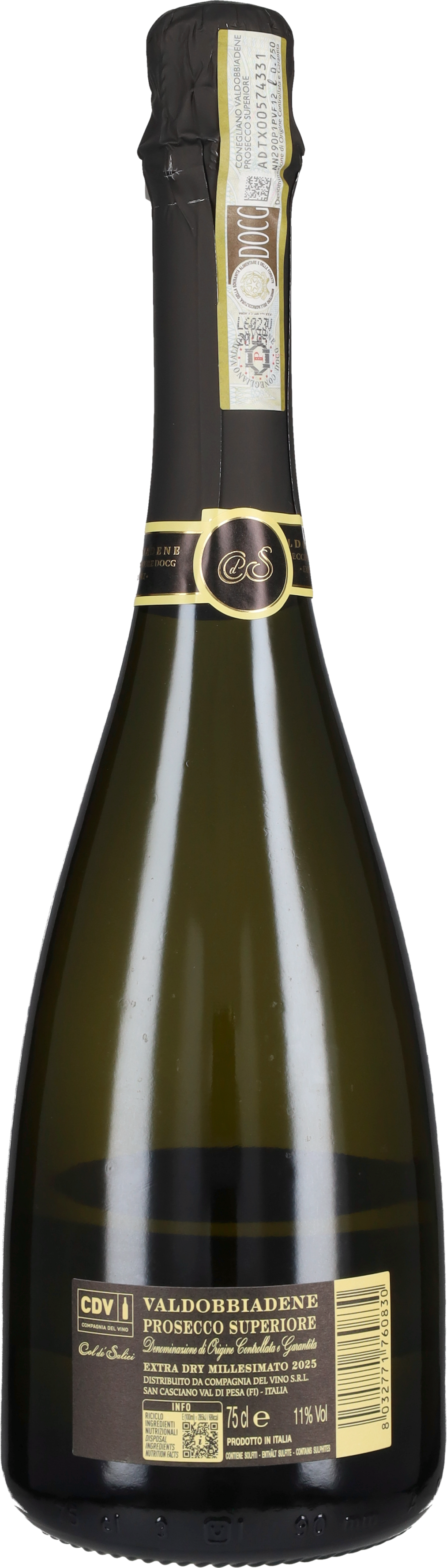 Prosecco di Valdobbiadene Superiore Extra Dry Col de' Salici 2025