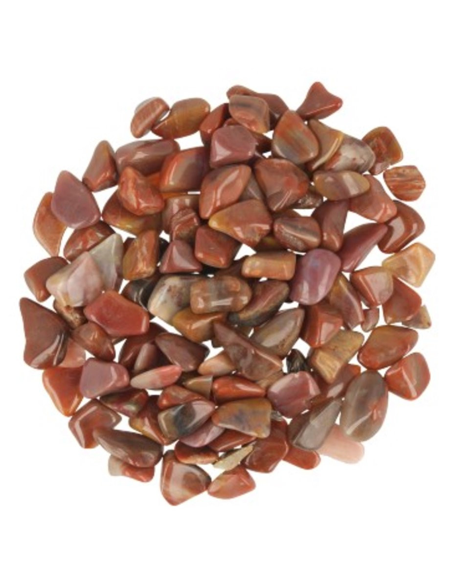 Jaspis mix trommelstenen 100 g