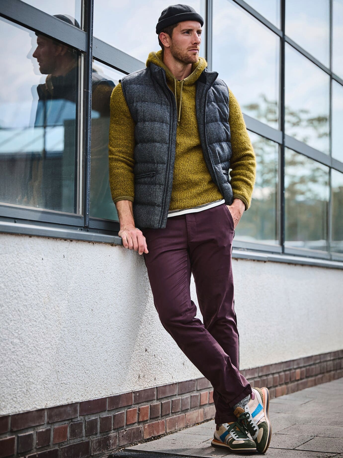 Mey & Edlich Opulente Chino Rot 46