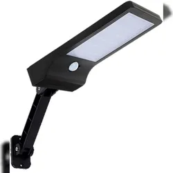 LUXULA LED Solar-Wandleuchte LXSO800120 300 lm kaltweiß schwarz IP44