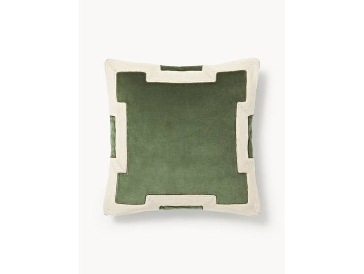 Housse de coussin avec broderie Giorgio