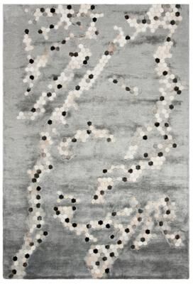 SAFAVIEH Handmade Manhattan Egne Modern Abstract Silk Rug