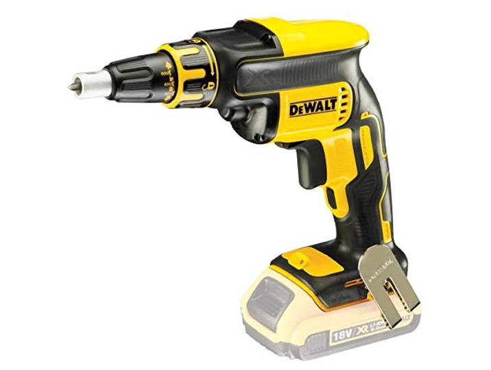DEWALT - Visseuse Brushless 18V XR 5Ah Li-Ion - DCF620N-XJ - Tournevis Compact sans Fil avec Lampe LED et Poignée Ergonomique - Vissage Ø6.35mm - Vitesse à Vide 0-4400tr/min