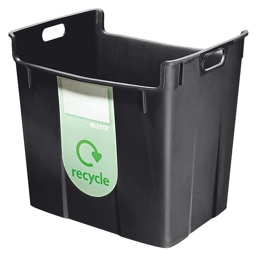 Leitz Wertstoffsammelbehälter 40 Liter schwarz (40 l) (4002432393084)