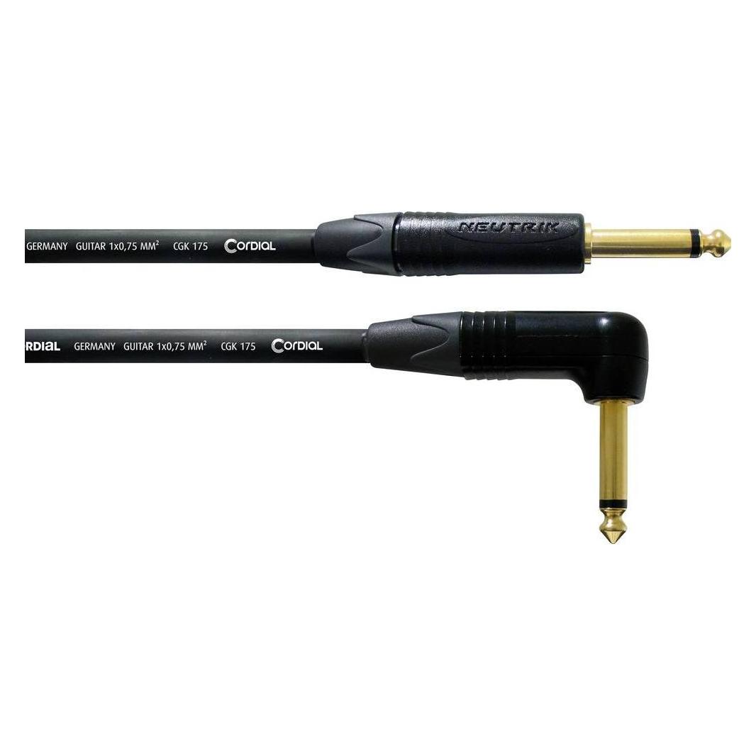 Cordial 6.3mm Klinke - 6.3mm Klinke (3 m, 6.3mm Klinkenkabel) (CSI 3 RP-SILENT)