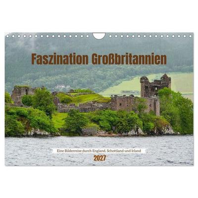 Faszination Großbritannien (Wandkalender 2027 DIN A4 quer), CALVENDO Monatskalender