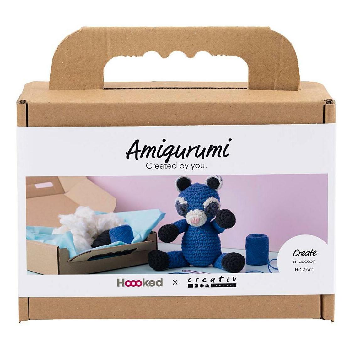 Creativ Company Bastelset Amigurumi, Waschbär (977875)