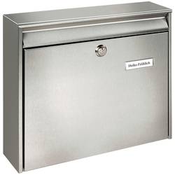 Burg Wächter 20200 BORKUM 3877 NI Briefkasten Edelstahl Silber Schlüsselschloss