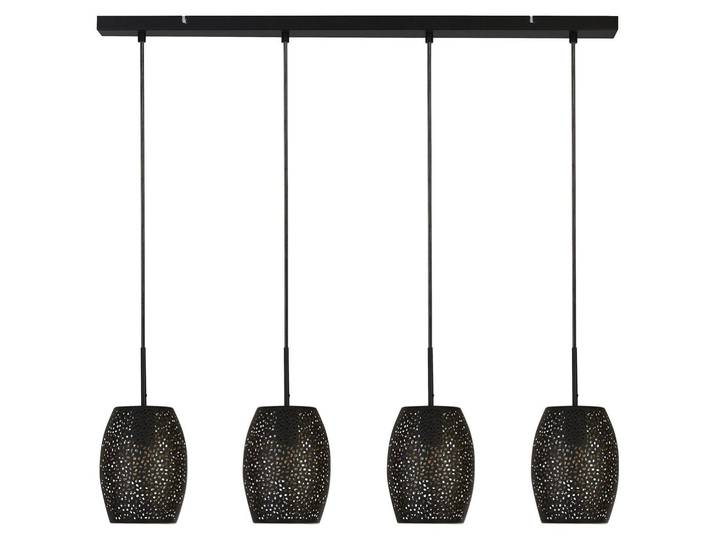 Pendentif Laser 4Lt\, Noir Et Or