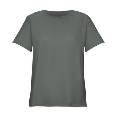 T-Shirt KILLTEC "KOS 167 WMN TSHRT", Damen, Gr. 46, mittelgrau, Obermaterial: 90% Polyester, 10% Elasthan, Rundhals, Shirts T-Shirt, Leichtes, atmungsaktives, schnelltrocknendes Funktionsshirt