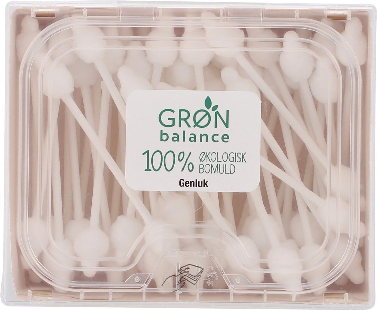 Groen Balance Bio Baby-Wattestäbchen 60 Stück - 60 Stück