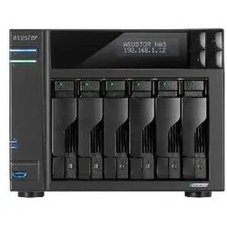 Asustor Lockerstor 6 Gen2 AS6706T (0 TB), NAS, Schwarz