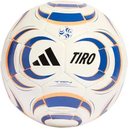 adidas Tiro Fußball Trainingsball JW1528 - white/power blue