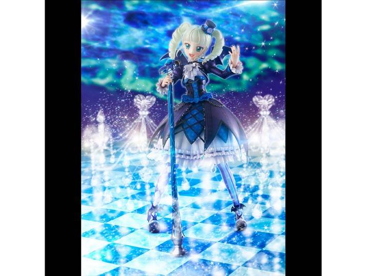 MegaHouse Sammelfigur Aikatsu! Lucrea Toudou Yurika Goth Magic Version 23 cm PVC Statue