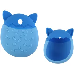 Tamagotchi-Hülle, blaue Silikonhülle