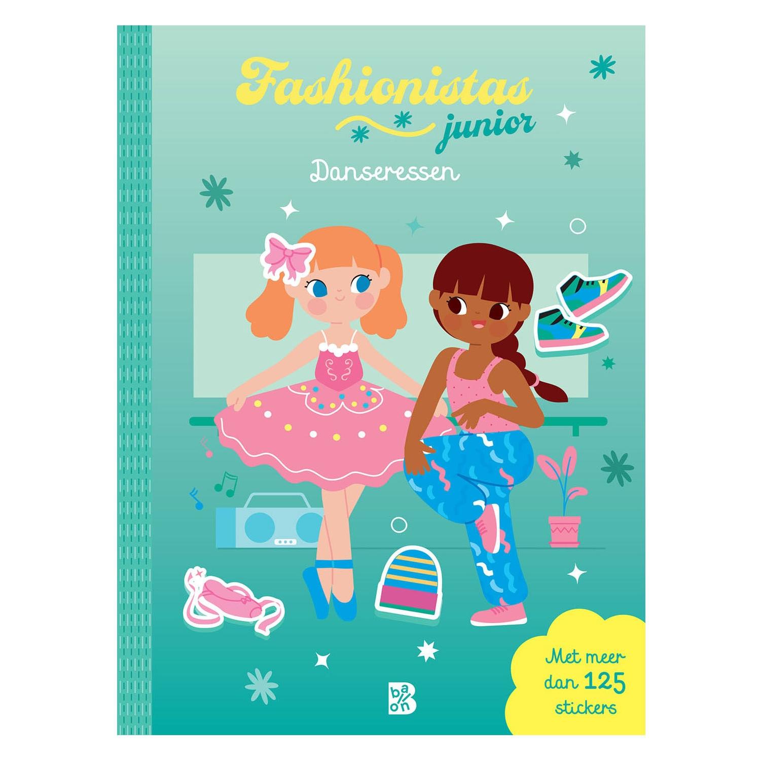Standaard Stickerbuch Fashionistas Junior Dancers - 125 Sticker (125 Sticker) (76392430)