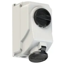 PCE 7524-7 CEE-Steckdose abschaltbar 32A 4p 7h IP44/IP54 75247