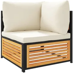 vidaXL, Gartenlounge, Lindoro (3x Eckteil + Mittelteil + Tisch)