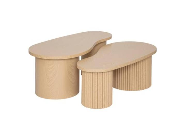 Atmosphera - 2er-Set Clochtische Soleya - Beige