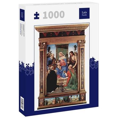 Lais Puzzle Piero di Cosimo - Gesamtansicht mit Predella 1000 Teile
