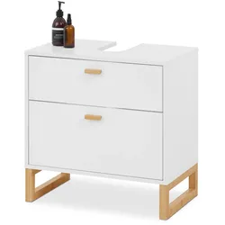 Tchibo - Waschbeckenunterschrank mit 2 Schubladen - 60x37x60cm - weiß -