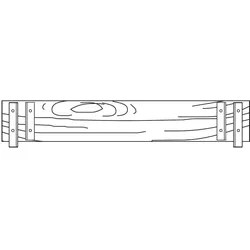 Euroline Stirnbordbrett 1,50m