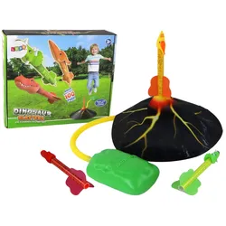 Volcano Launcher Rocket Dinosaurs-Spiel zu Hause und im Garten
