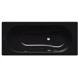 Kaldewei Vaio set Badewanne 234430000701 170x70cm, Antislip, schwarz
