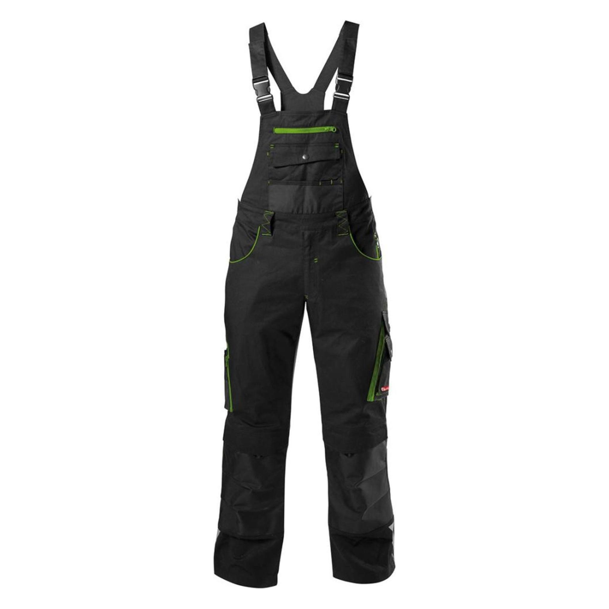 Magni Format 4317784767224 - Fortis h-latzhose 24. Black/Lime Green. Gr. 106 (106) (4317784767224)