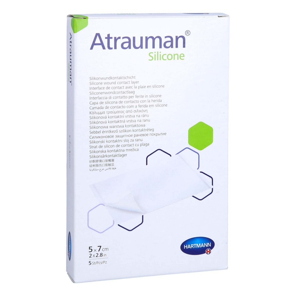 ToRa Pharma GmbH Atrauman Silicone steril 5x7 cm Kompressen 15615380