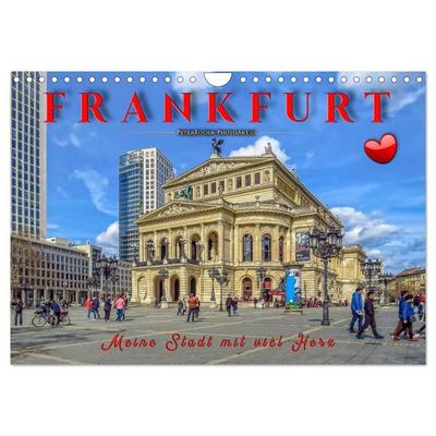 Frankfurt - meine Stadt mit viel Herz (Wandkalender 2026 DIN A4 quer), CALVENDO Monatskalender