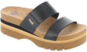 REEF Cushion Vista Hi 2.5 - Womens 10 Black Sandal Medium
