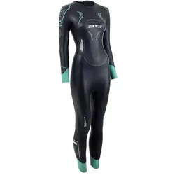 Zone3, Damen, Velotrikot, Vision (M, S), Grün, Schwarz, M, S