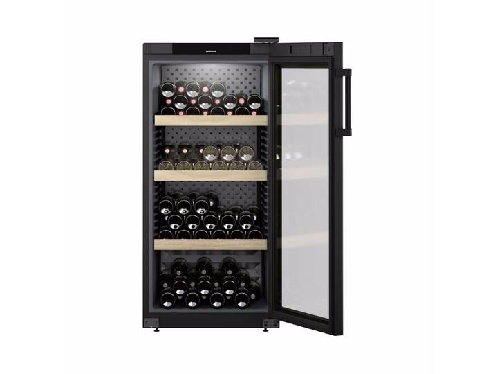 Liebherr WPbl 4201 Weinkühlschrank – Weinkühlschrank freistehend – schwarz