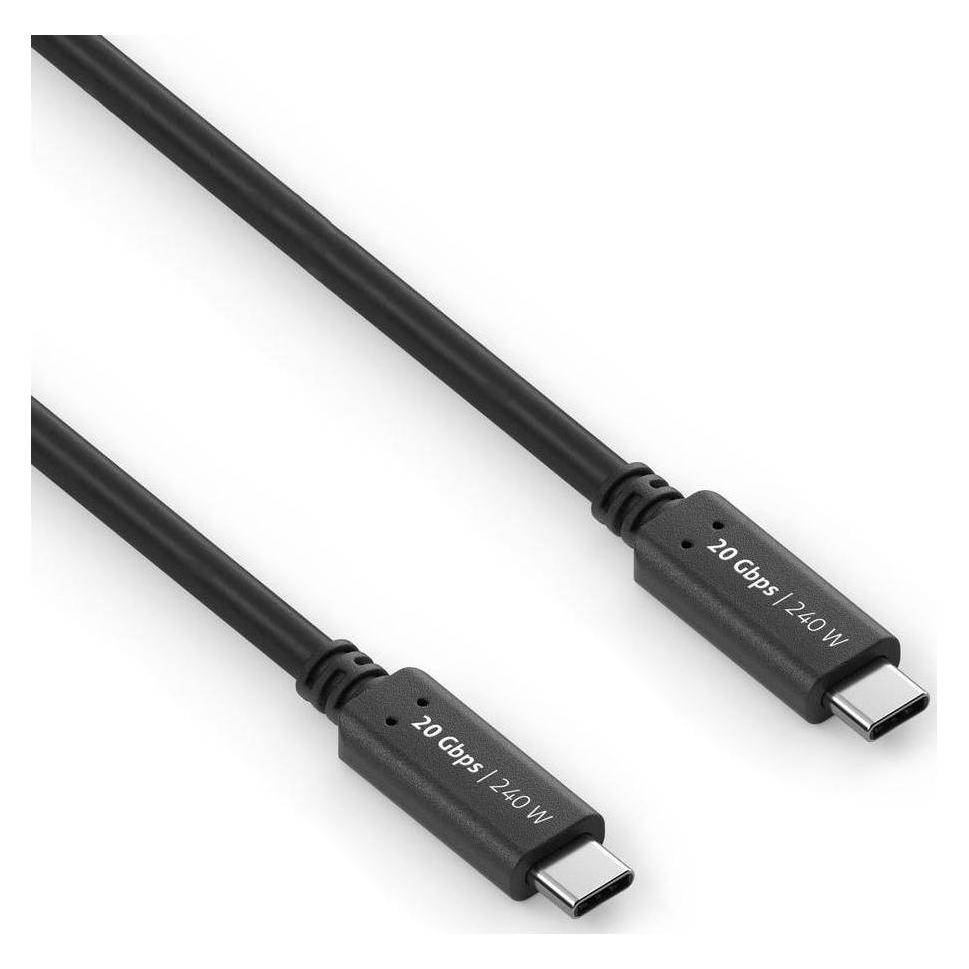 Purelink USB4-Kabel 20Gbps, 240W USB C - USB C (1.50 m, USB 4, 240 W) (IS2521-015)