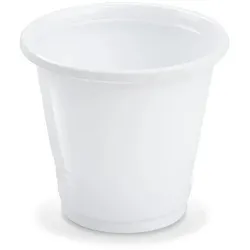 Trinkbecher (PP) weiß Ø57mm 80ml