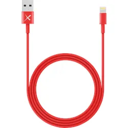 XLAYER 214089 - Sync- & Ladekabel, USB-A -> Lightning, 1,0 m, rot