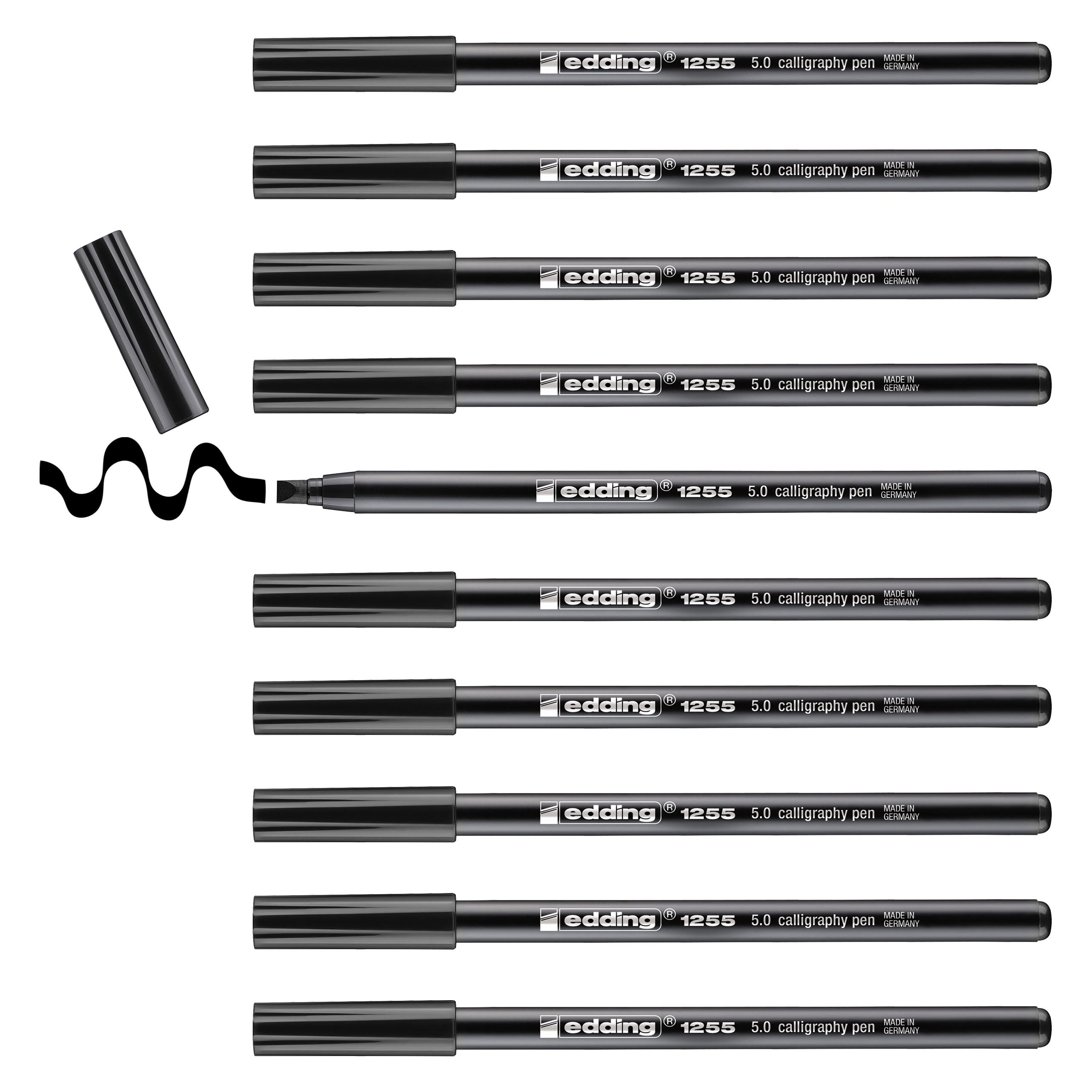 Edding Fasermaler 1255 Kalligraphie-Stift 5.0 (1x) (1255-1-5.0) Mindestbestellmenge: 10 Stück