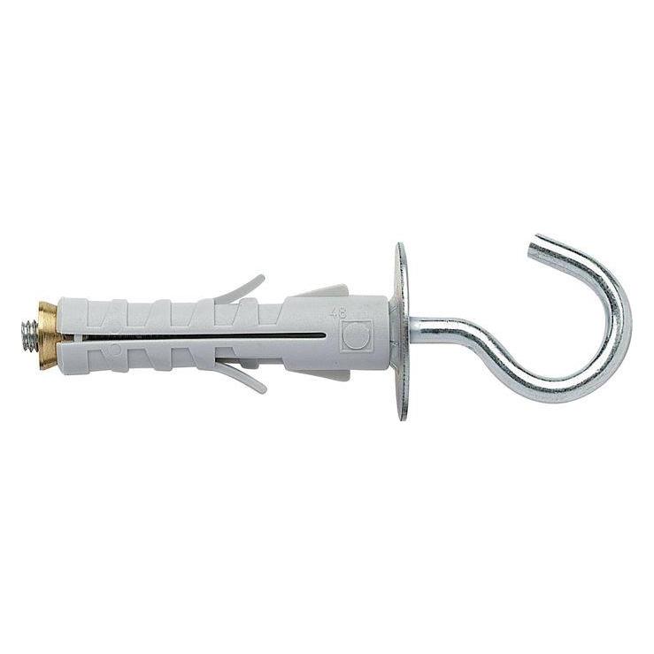 Haushalt NYLON PLUG WITH HOOK 9X40 2PCS (2 Stk.) (33046660)