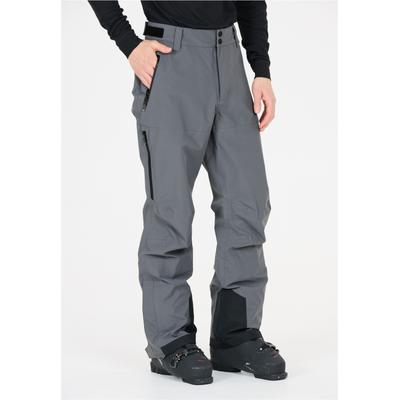 Skihose WHISTLER "Waitoro", Herren, Gr. L, US-Größen, grau, 100% Polyester, mehrfarbig, normal, Hosen Skihose, mit BionicFinish